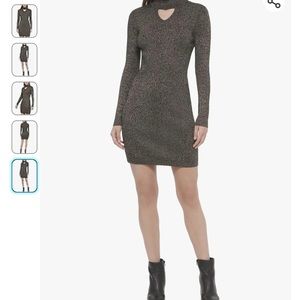 Tommy Hilfiger Women's Sheath Sweater Mock Neck Dress